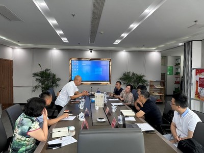 我校高邑县域特色特派团助力绿色建材产业科技招商